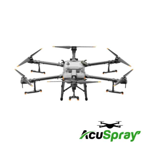 DJI Agras T30 Drone from a Top-Down View
